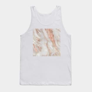 Marble glittering gold II Tank Top